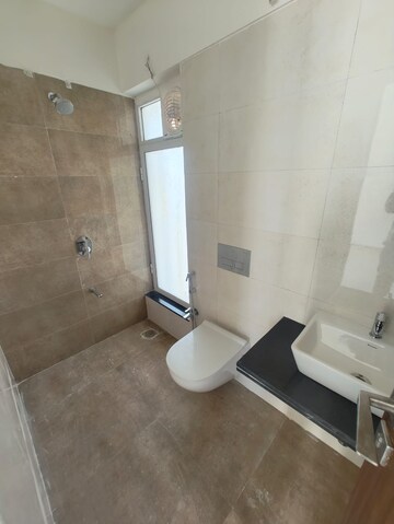 Bathroom in 1 BHK Apartment at Omkar Signet, Malad East – for Rent