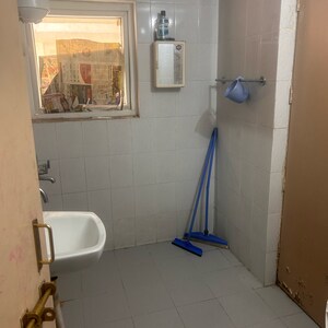 Bathroom in 2 BHK Apartment at UPAVP Ganga Yamuna And Hindon Enclave, Siddharth Vihar – for Sale