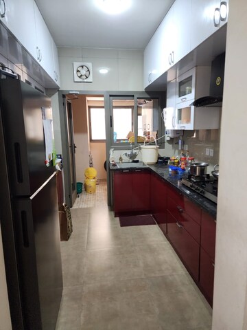 Kitchen in 3 BHK Apartment at Sobha Palm Courts, Kogilu – for Rent