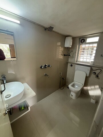 Bathroom in 2 BHK Apartment at Santacruz West – for Rent