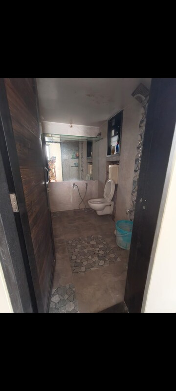 Bathroom in 1 BHK Apartment at Mahim West – for Rent