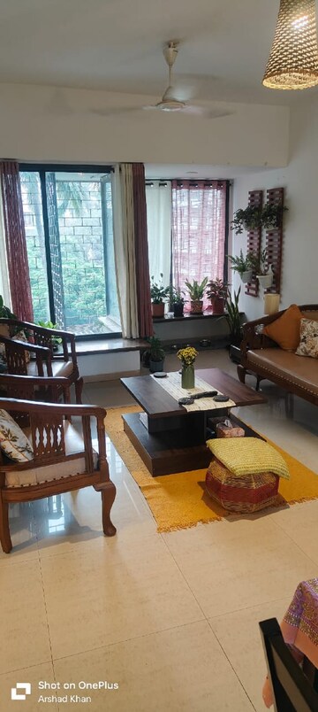 Living Room in 2 BHK Apartment at Bandra West – for Rent