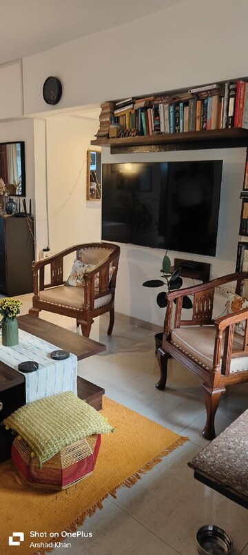 Living Room in 2 BHK Apartment at Bandra West – for Rent