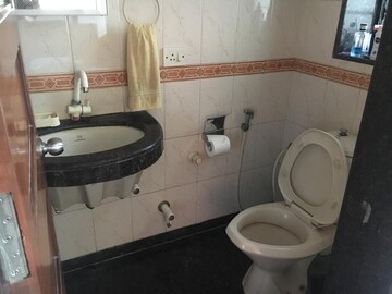 Bathroom in 3 BHK Apartment at Santacruz West – for Rent