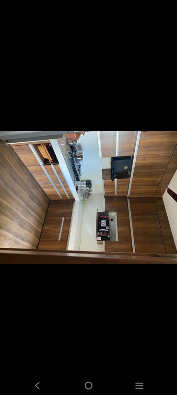 Staircase in 3 BHK Apartment at Godrej Garden City Pinecrest, Jagatpur – for Rent
