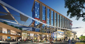  Office Space – Exterior View View at Geras Imperium Gateway, Bhosari - for Rent