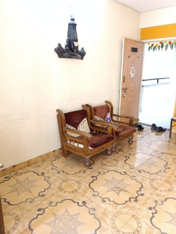 Living Room in 2 BHK Apartment at Kute Vrundavan Society, Akurdi – for Rent