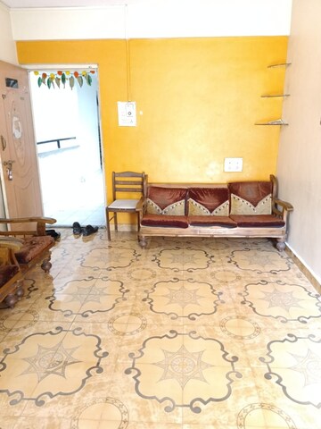 Bedroom in 2 BHK Apartment at Kute Vrundavan Society, Akurdi – for Rent