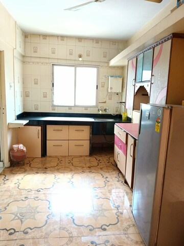 Kitchen in 2 BHK Apartment at Kute Vrundavan Society, Akurdi – for Rent