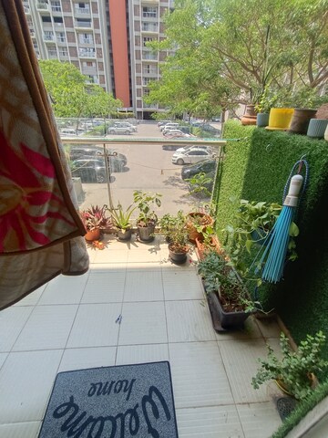 Balcony in 2 BHK Apartment at Lodha Belmondo, Gahunje – for Rent