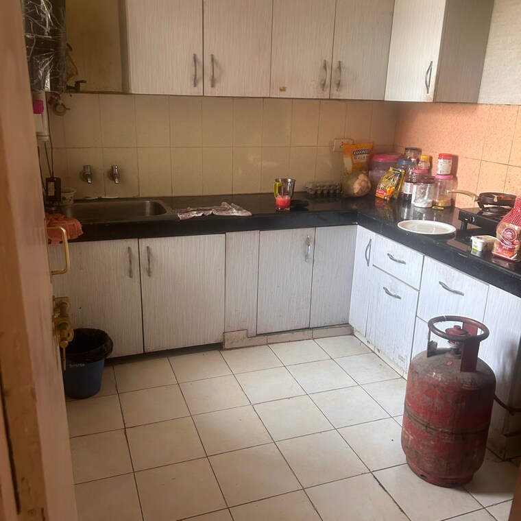 Kitchen, upavp-ganga-yamuna-and-hindon-enclave 2 Bedroom 1100 Sq.Ft. Apartment In Siddharth Vihar Ghaziabad 8435097