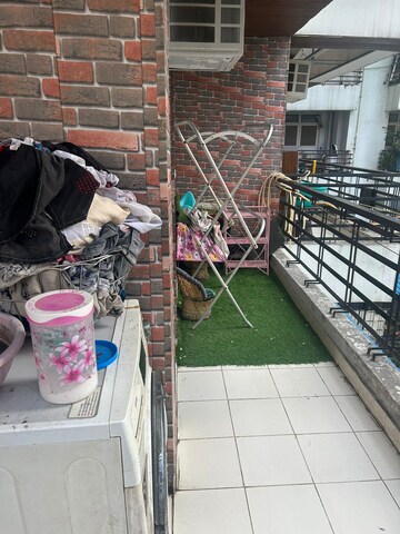 Balcony in 3 BHK Apartment at GH-7 Crossings Republik, Vijay Nagar – for Rent