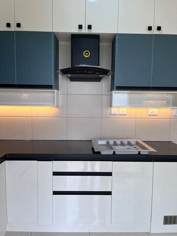 Kitchen in 2 BHK Apartment at Sobha Dream Gardens, Thanisandra Main Road – for Rent