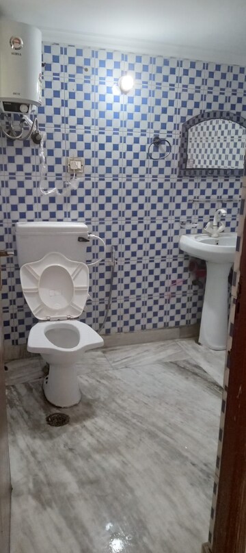 Bathroom in 3 BHK Builder Floor at Sector 19 – for Rent