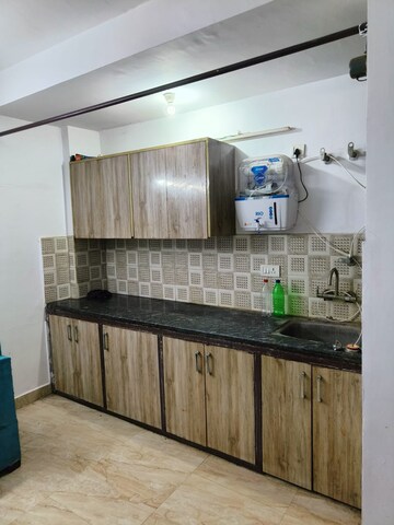 Kitchen in 1 BHK Builder Floor at Saket – for Rent