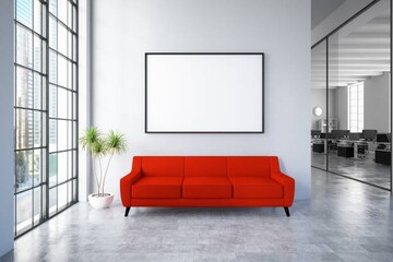 Living Room in 3.5 BHK Apartment at Godrej MSR City, Shettigere – for Sale