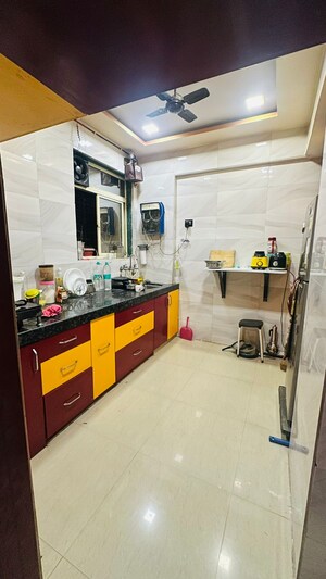 Kitchen in 2 BHK Apartment at Rai Pandu Hari Enclave Phase 2, Kalyan East – for Sale