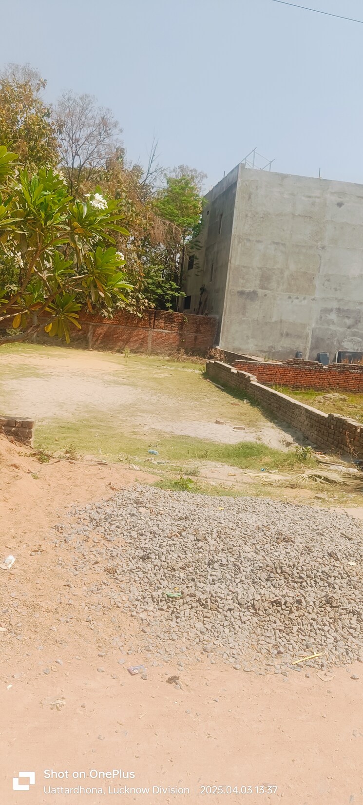 Exterior View, omega-presidency  1230 Sq.Ft. Plot In Faizabad Road Lucknow 8435298