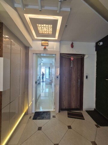 Building Lobby in 2 BHK Apartment at VM Mohan Palms, Seawoods – for Rent