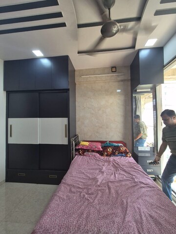 Bedroom in 2 BHK Apartment at VM Mohan Palms, Seawoods – for Rent
