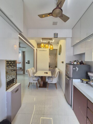 Kitchen in 2 BHK Apartment at VM Mohan Palms, Seawoods – for Rent
