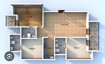 Furnished Amenities in 3 BHK Apartment at Terra City, Alwar Bypass Road – for Sale