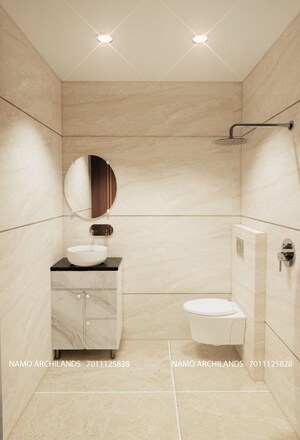 Bathroom in 3 BHK Builder Floor at Krishna Nagar – for Sale