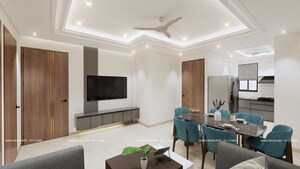 Living Room in 3 BHK Builder Floor at Krishna Nagar – for Sale