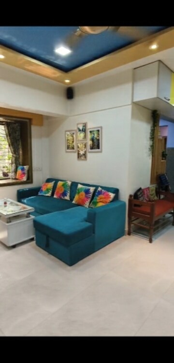 Living Room in 1 BHK Apartment at Hiranandani Garden Eden 2, Powai – for Rent