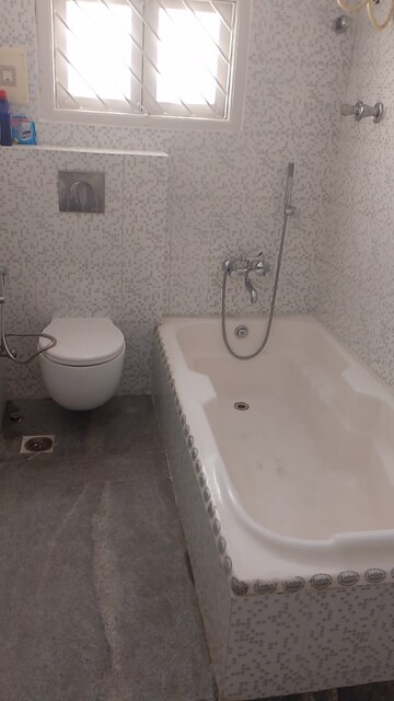 Bathroom in 4 BHK Independent House at Nagarabhavi – for Rent