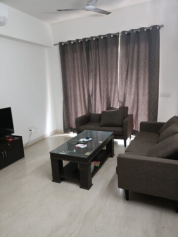 Living Room in 3 BHK Builder Floor at Puri Aman Vilas, Sector 89 – for Rent