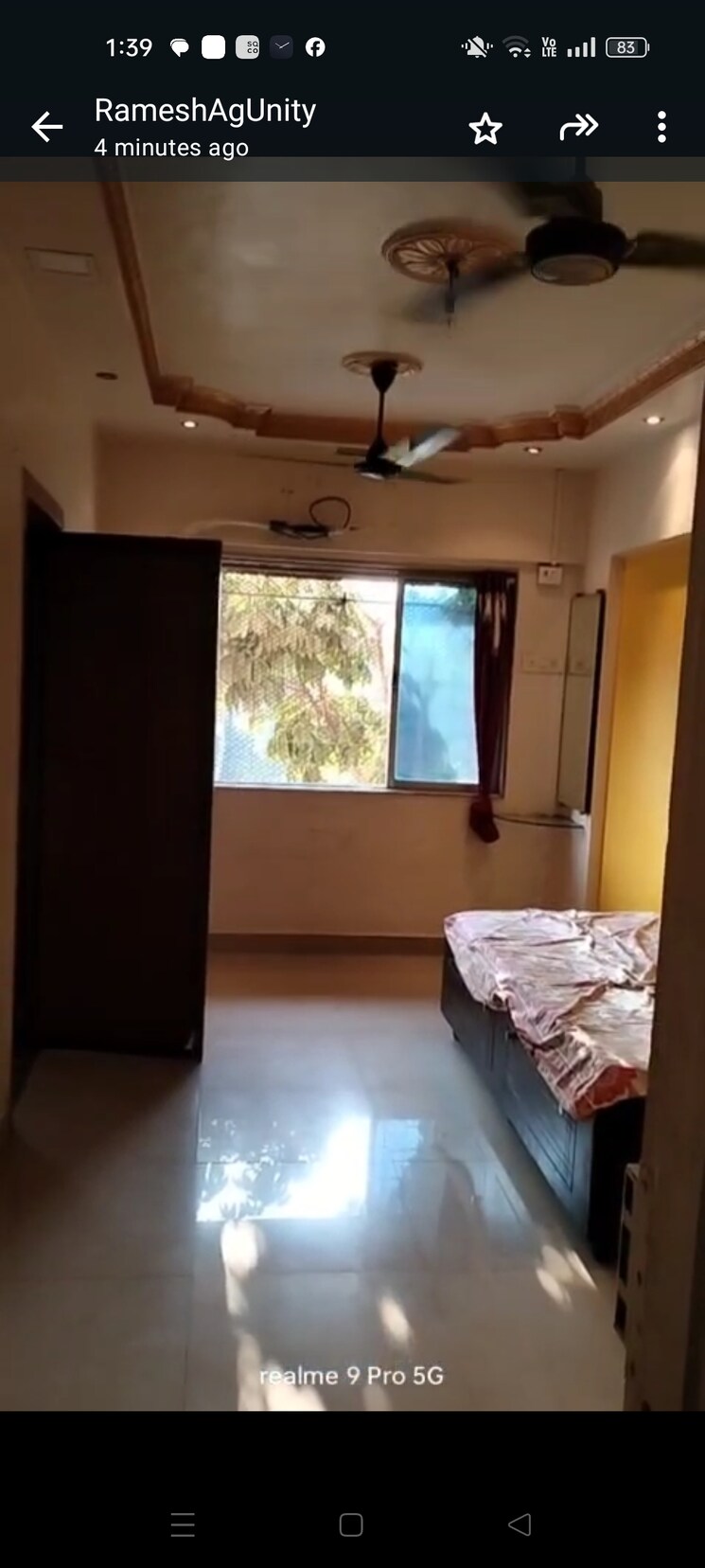 Bedroom, sangam-charkop-akash-kiran-chs 2 Bedroom 600 Sq.Ft. Independent House In Charkop Sector 2 Mumbai 8435956