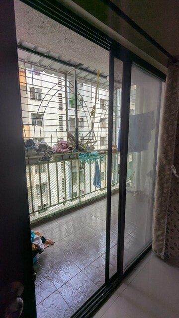 Balcony in 2 BHK Apartment at Mantra Fifth Avenue, Hadapsar – for Sale