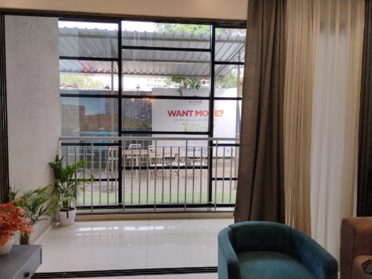 Balcony, kumar-primeview 2 Bedroom 692 Sq.Ft. Apartment In Hadapsar Pune 8436161