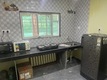 Kitchen in 2 BHK Apartment at Duville Riverdale Heights, Kharadi – for Rent