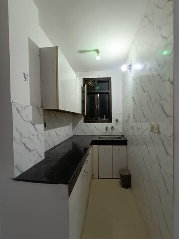 Kitchen in 1 BHK Builder Floor at Khirki Extension – for Rent
