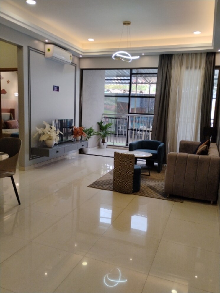 Living Room, kumar-primeview 2 Bedroom 730 Sq.Ft. Apartment In Hadapsar Pune 8436264