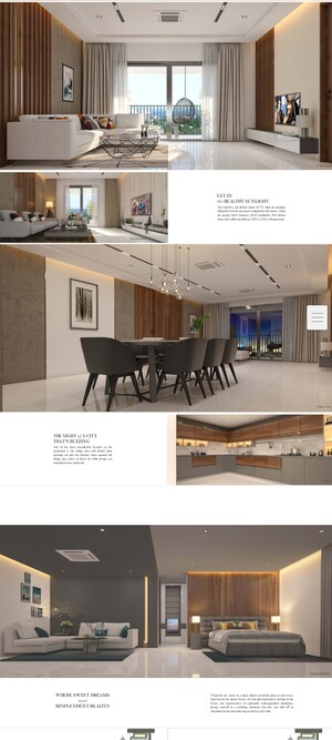 Kitchen in 3 BHK Apartment at DSR The Classe, Narsingi – for Sale