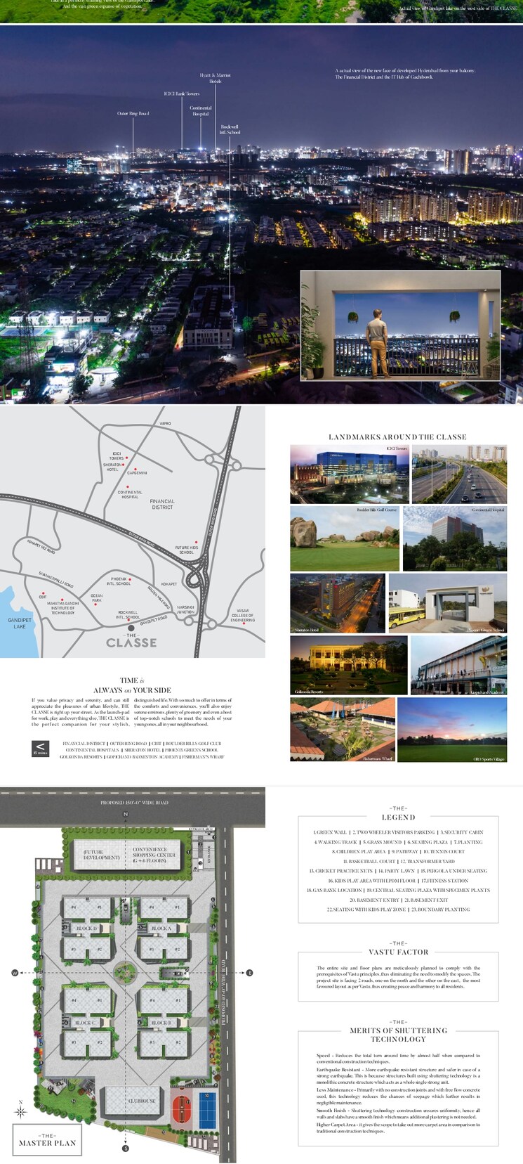 Master Bedroom, dsr-the-classe 3 Bedroom 2552 Sq.Ft. Apartment In Narsingi Hyderabad 8436251