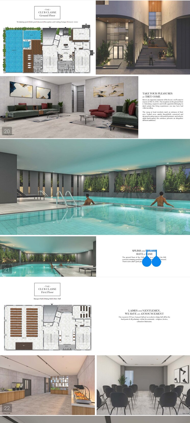 Swimming Pool, dsr-the-classe 3 Bedroom 2552 Sq.Ft. Apartment In Narsingi Hyderabad 8436251