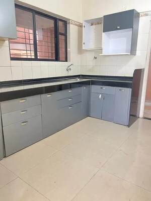 Kitchen in 3 BHK Apartment at Bramha Avenue, Kondhwa – for Rent