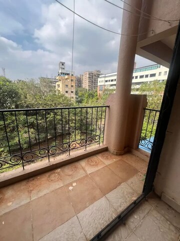 Balcony in 3 BHK Apartment at Bramha Avenue, Kondhwa – for Rent