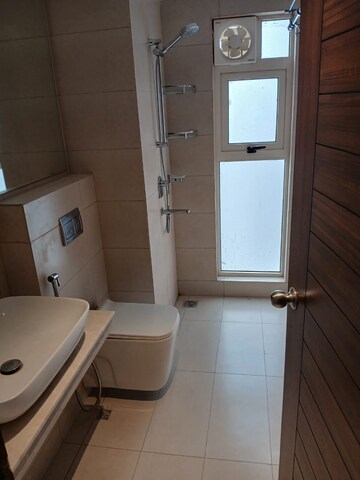 Bathroom in 3.5 BHK Apartment at PS One 10, New Town – for Rent