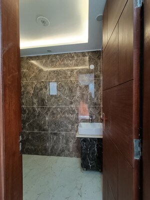 Bathroom in 3 BHK Builder Floor at Khirki Extension – for Sale