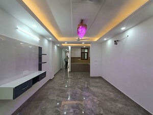 Living Room in 3 BHK Builder Floor at Khirki Extension – for Sale