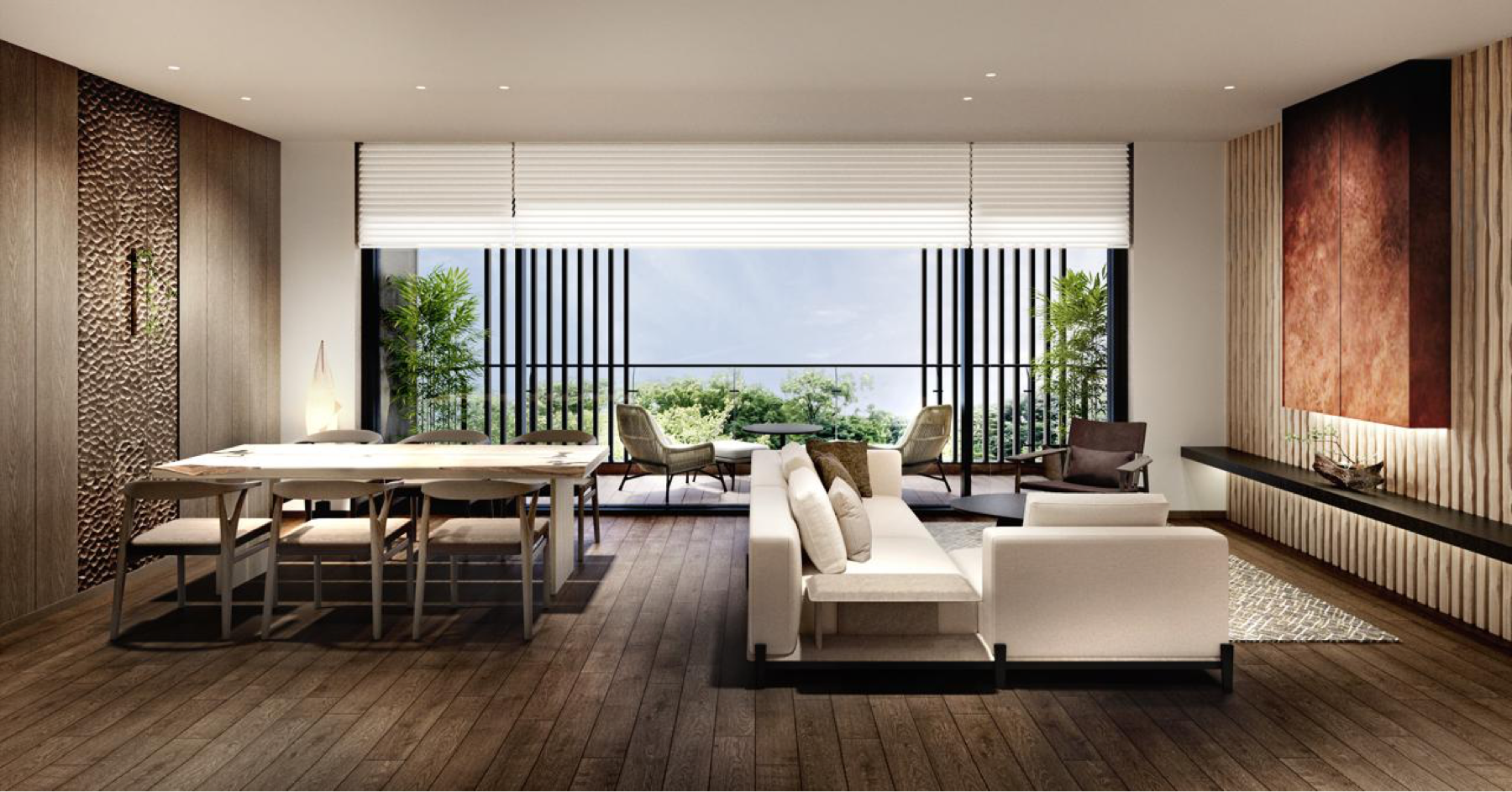 3.5 BHK + Servant Room 2260 Sq.Ft. Apartment in Krisumi Waterfall Residences