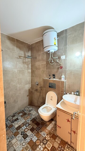 Bathroom in 2 BHK Apartment at Shree Vardhman Mantra, Sector 67 – for Rent