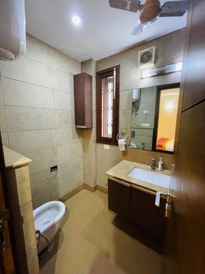 Kitchen in 3 BHK Builder Floor at Khanpur – for Sale