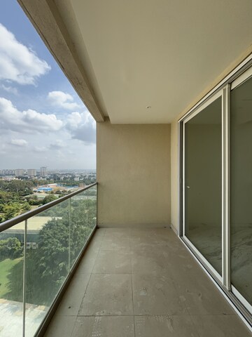 Balcony in 4 BHK Apartment at Bhartiya City Leela Residences, Thanisandra Main Road – for Sale