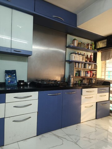Kitchen in 3 BHK Apartment at Basant Garden – for Sale